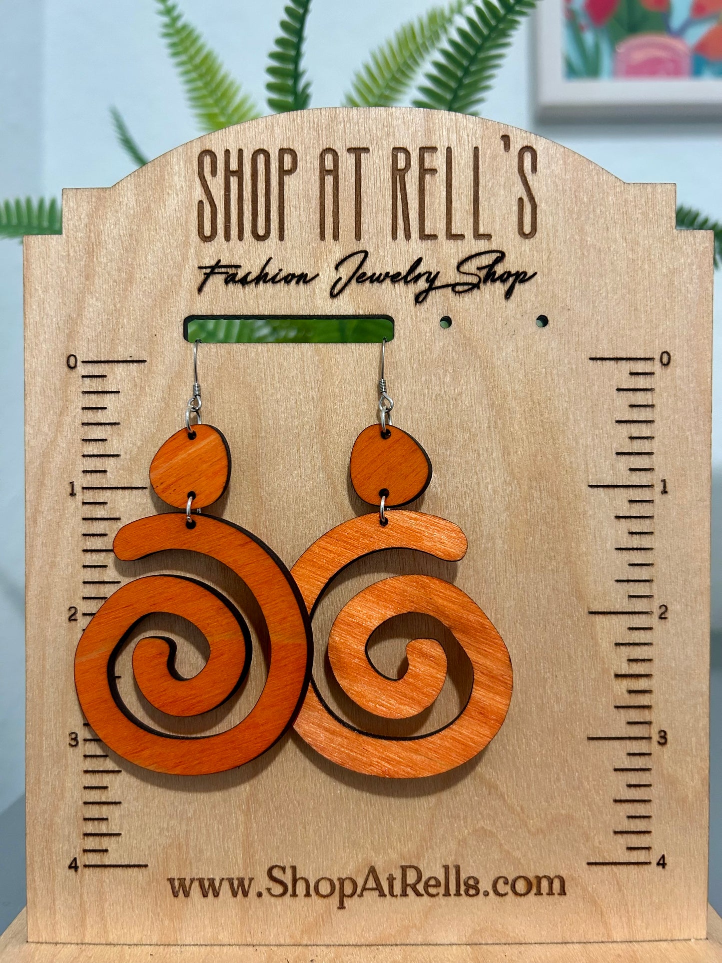 Orange Spirals