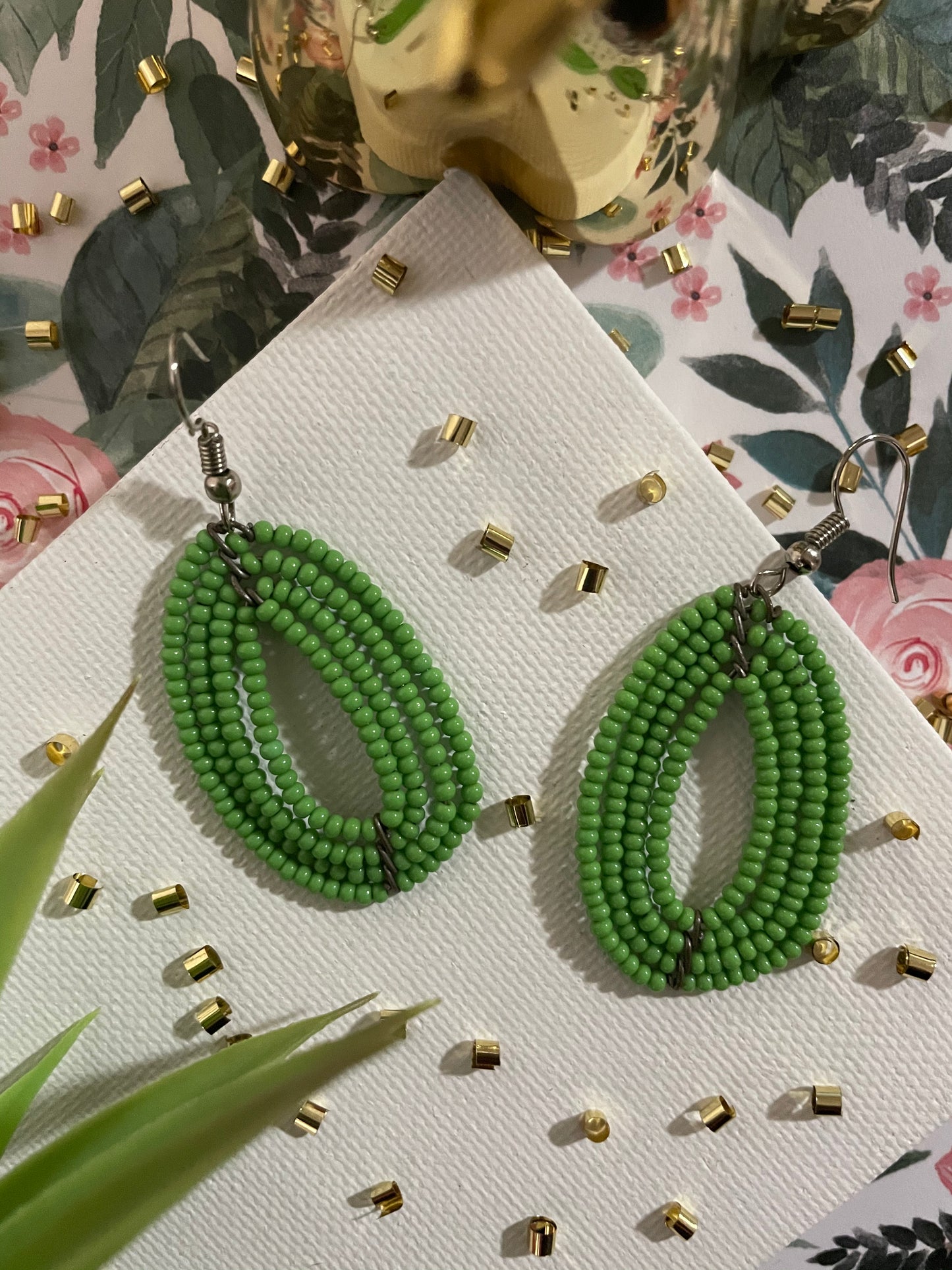 Beaded Beauty - Orange