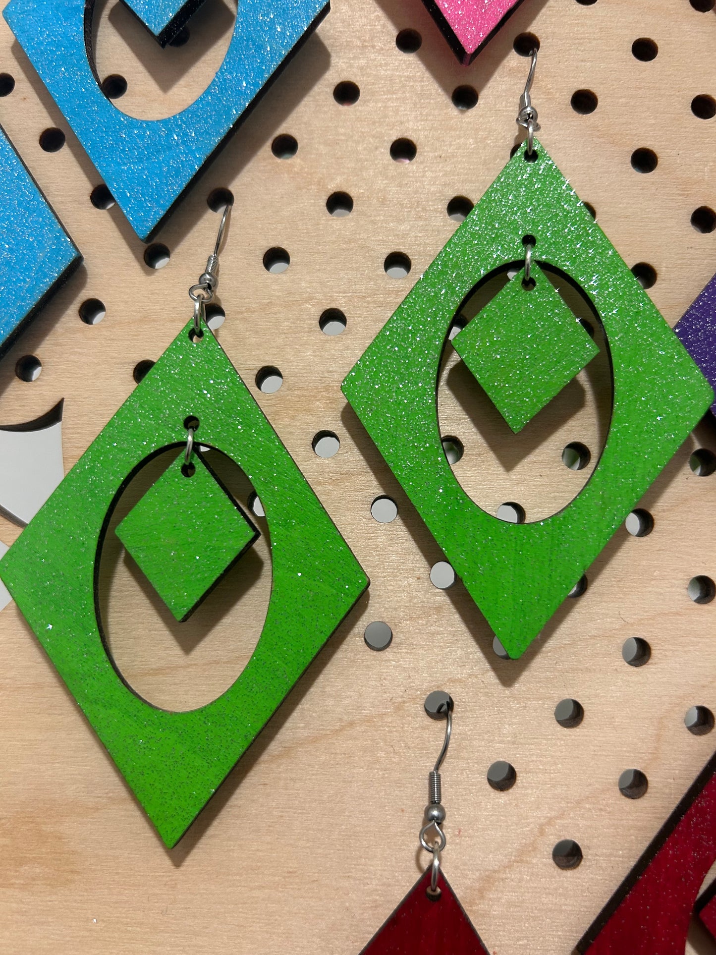 Wood You - Green Diamonds