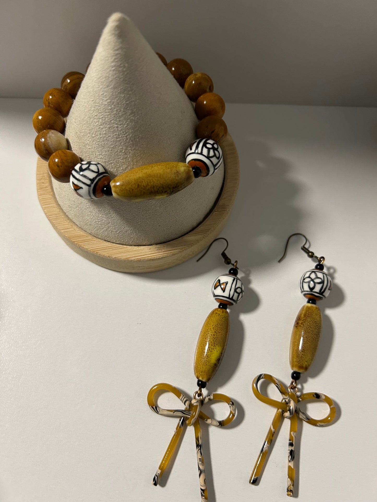 Honey Mustard Bow Set