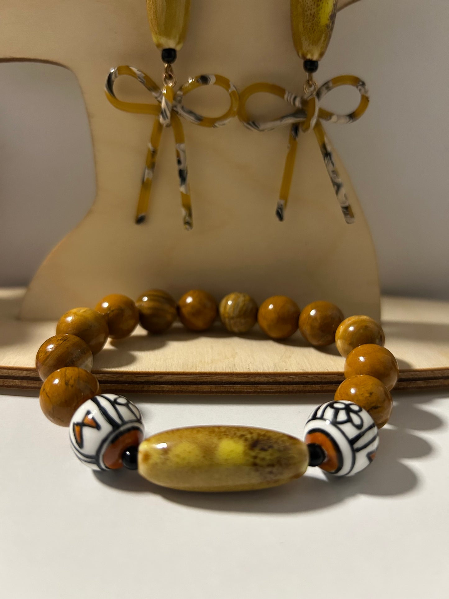 Honey Mustard Bow Set