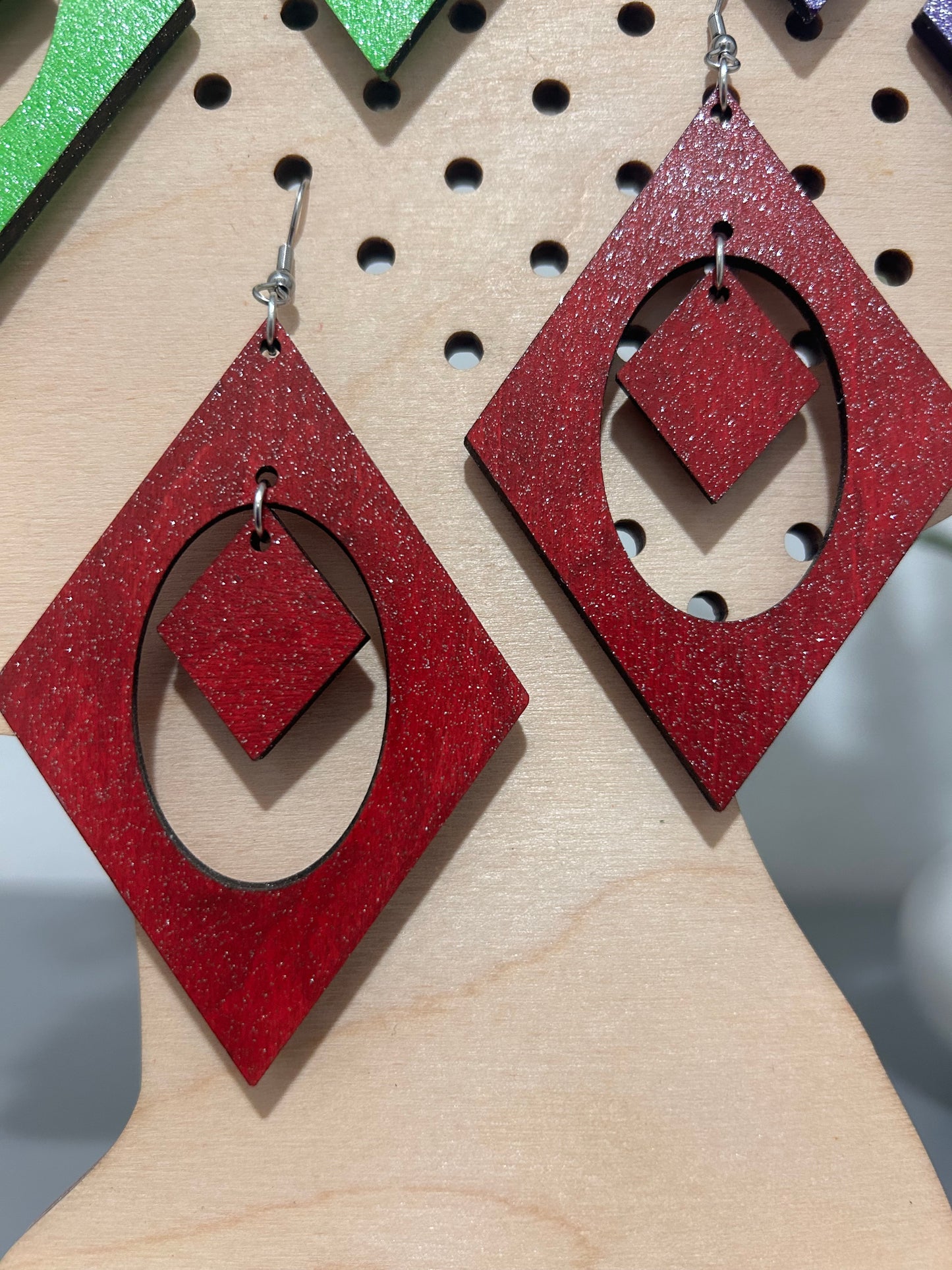 Wood You - Red Diamonds